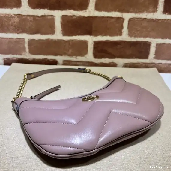 Firstbag ru GG bag small half-moon-shaped GUCCI Marmont 0701